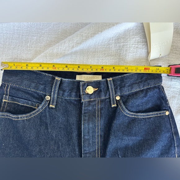 Ulla Johnson- The Genevieve Topstitch Nonstretch Jeans-size 27 - Picture 15 of 16